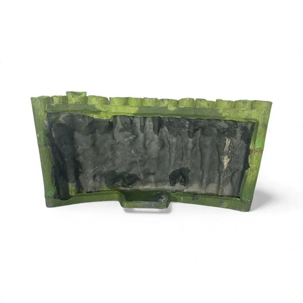Large Green Bamboo Wall Fish Tank Aquarium Background Decoration New 6X12